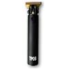 TPOB Ghost X Beard Trimmer (nero) - Tagliabarba professionale di precisione e baffi, ricaricabile ad alta potenza e senza fili
