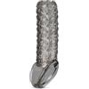 BDSMJOY Guaina in TPE nero trasparente con squame Uomo (B)