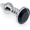 NURCIX Spina anale Dimensione XXS Plug anale Butt Plug Giocattoli del sesso anale Butt plug anale in metallo Plug anale S175 (5cm*1.8cm)