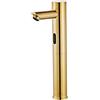 XJTNLB Touchless Rubinetti con Sensore Automatico Rubinetto con Sensore Automatico Miscelatore Lavabo Alto Per Bagno,Oro-B,Rubinetto Acqua Fredda e Calda