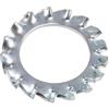 AERZETIX Set da 60 rondelle dentate M12 con dentatura esterna in acciaio zincato per viti M12
