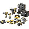 DEWALT DCK755P3T XR Brushless Kit 7 Pezzi 18V 3 x 5.0Ah Li-ion