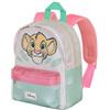 CARTOON Disney Zaino prescolare Simba Il Re Leone borsa per la scuola asilo nido materna 27 cm zainetto con tasca frontale per bambini