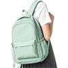 WEPLAN Zaino Scuola Media Superiore Ragazza Ragazzo Zaino Università Donna | Zainetto Casual Zaini Scuola Adolescenti Zaini porta PC 14 Pollici per Affari Lavoro Viaggi School Bag,A4-Verde Chiaro