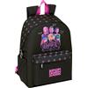 safta K-POP Demon Hunters - Zaino per portatile da 14,1, ideale per giovani di diverse età, comodo e versatile, qualità e resistenza, 31 x 13 x 43 cm