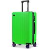 ETERNITIVE - Valigia Grande | Valigia Rigida in ABS | Dimensioni: 75,5 x 49 x 30 cm 99L | Trolley con Lucchetto TSA | Bagaglio con 4 Ruote a 360° | Valigia Durevole | Verde