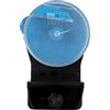 Mumusuki Mangiatoia per pesci d'acquario, mangime secco in scaglie granulari Flessibile Comodo alimentatore automatico per pesci per acquario(blu)