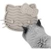 LucyBalu® Hello Kitty Zencat Tappetino leccalecca in silicone I Tortora