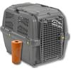 Pet's Market Trasportino Skudo 5 Nero Gatto Cane Rigido Sacchetti Igienici Omaggio Accessorio da Viaggio Animali Porta in Ferro Fessure Conforme agli Standard Aerei (Nero 5 (79×58,5x65h))
