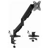 Gembird Supporto monitor Gembird MA-DA1U-01 Da scrivania per uno schermo 17-32'' max 9kg Nero [MA-DA1U-01]