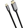 Trust Cavo di conversione Trust HDMI Usb-C 2m Nero/Argento [25630]