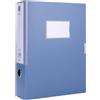 Organizer documenti PP formato lettera, scatola 25mm, ufficio, blu navy
