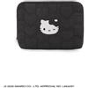 Sanrio Custodia per laptop nera con cuore trapuntato Sanrio House Hello Kitty 35 x...