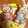 Disney Set portachiavi peluche Disneysea ShellieMay StellaLou Sunny Fun Summer Japan
