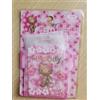 Sanrio T-shirt Sanrio Hello Kitty Mini Memo Pad forma pieghevole 2002 rara nuova