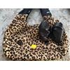Sanrio Hello Kitty Leopard Print Boa Tote Bag edizione limitata mai usata