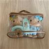 Sanrio Autentico peluche Hawaii Kahala Hotel gattino conciato 20 cm con borsa in vinile
