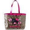 HELLO KITTY Borsa tote Sanrio Hello Kitty Gal Mori MAX stampa leopardata taglia A4 nuova