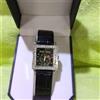 Hello Kitty Orologio Hello Kitty Square cinturino pelle strass vintage da collezione nuovo