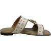 Pollini Scarpe Pollini Da Donna, Modello Sandali Con Zeppa Heritage TA28151G0GQ1, Realizzate in Pelle Sintetica. Avorio