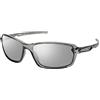 Harley-Davidson Men's Modern Sport Sunglasses, Crystal Gray Frame & Smoke Lenses