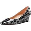 Castamere Donna Chunky Blocco Medio Zeppa Tacco Heel Quadrata Punta Slip-on Pumps Classico Cute da Matrimonio Dress Scarpe
