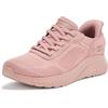 Skechers Bobs Squad Chaos Sneaker Donna, Rosa, 3 UK Wide