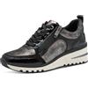 MARCO TOZZI Sneaker 2-23767-45, Scarpe da Ginnastica Donna, Pettine Nero, 42 EU