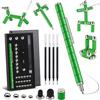 Rayong Penna a sfera magnetica, penna magnetica Fidget Pen, fantastici gadget per alleviare lo stress, divertente penna magnetica multifunzione, regalo di compleanno per uomini, giovani donne e