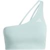 adidas Women Optime Workout Reggiseno Monospalla a Sostegno Leggero