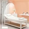 CGBE 23 Pollici LED Lampada Extension Ciglia da Terra Mezza Luna - Bianco