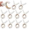 HOCHASOIN 9 Pezzi Clip per Asciugamani - Mollette da Bucato Antivento - Clip per Teli da Spiaggia per Lettini Da Spiaggia, Teli Mare, Stendibiancheria