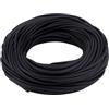 BENECREAT Tubolare In PVC Da 30 m/32.8 iarde, Cordino di Plastica Nera Da 3mm per Rivestimento Divano, Sedia, Runner Da Tavolo, Decorazione di Materassi e Tende