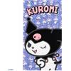Coriex Telo Mare Kuromi Bambina in Poliestere, 70 x 140 cm, Multicolore - Sanrio