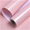 LaCheery Carta Adesiva per Mobili Rosa Chiaro Lucido Rotolo Adesivo per Cucina 40cm x 200cm Pellicola Adesiva per Mobili Rosa Impermeabile Vinile Pellicola Adesivi per Armadio Cassetti Bagno Porta