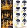 DAJASD 8 Pezzi Solari Luci Per Bottiglie, 2m 20 Led LED Led Tappo Con Luci Per Bottiglie Di Vino, Le Lucine Per Bottiglia Per Festa, Giardino, Matrimonio, DIY