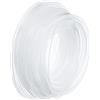 YOKIVE 1 Pc Silicone Tubo Manicotto, Gomma LED Tubo Striscia Impermeabile Antipolvere Copertura, Ottimo per Ufficio, Casa (Trasparente, Adatto per Striscia larga 10 mm, Lunghezza 5 m)