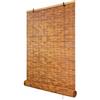 Generico Tenda a Rullo in bambù per Balcone, Protezione dal Sole e Ventilazione, Paravista Decorativo per Gazebo e Verande, Materiale Naturale Intrecciato a Mano