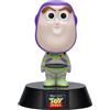 Paladone Luce Icona Buzz Lightyear 11 cm, Luce Notturna LED Toy Story, Lampada da Scrivania o Comodino a Batterie, Prodotto Ufficiale Disney