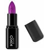 KIKO Milano Smart Fusion Lipstick 425, Rossetto Ricco E Nutriente Dal Finish Luminoso, 425 Deep Violet