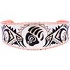 FRONT LINE JEWELRY Artisancrafted - Braccialetti nativi americani - Bracciali a forma di orso, braccialetti con artigli d'orso, braccialetti a zampa, braccialetti regolabili in rame, da uomo e da