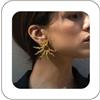 Yienate Orecchini a perno in stile bohémien, vintage, a forma di sole, in oro, con grande sole, orecchini a goccia, orecchini minimalisti, geometrici, celesti, gioielli quotidiani per donne e ragazze,