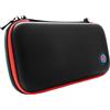 STEALTH Blu e Rosso Premium Custodia da viaggio - Compatibile con Nintendo Switch, Switch Lite e OLED Edition