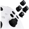 eXtremeRate Tasti ABXY Ricambio per Xbox Series X S Controller,Tricolore Pulsanti Frontali A B X Y per Xbox One S X/Elite V1/Elite Series 2 Controller-Grigio Classico&Nero