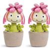 NICI Peluche pianta Sedum Amalia 18cm rosa dalla produzione (Confezione da 2)