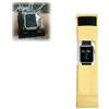 Generic Custodia impermeabile per orologio da nuoto, galleggiante, in PVC, con schermo tattile, protezione per smartwatch, universale, regolabile, per sport acquatici, spiaggia, piscina, kayak, colore giallo