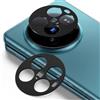 MGUEIAO Pellicola Fotocamera Compatibile con VIVO X Fold 6, 2-Pezzi Cava in Lega di Alluminio Protezione della Lente, Senza Alterare la Qualità dell'Immagine - Nero