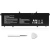 ASUNCELL 11.55V/42Wh C31N2201 Batteria per PC portatile perAsus Vivobook 15 X1504VA X1504ZA Series, VivoBook 16 S1605PA Series, Vivobook Go 15 E1504FA E1504GA Series, Vivobook 14 OLED X1405VA Series