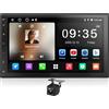 ATOTOZONE A5L Android Autoradio 2 Din con Telecamera Posteriore, Wi-Fi/Bluetooth/USB, Wireless CarPlay&Android Auto, 7 pollici Stereo Auto con GPS, Mirror Link, 24 EQ&DSP, SSRadio/FM RDS