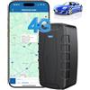 Winnes TK918 4G GPS Tracker per auto GPS Tracker senza ABO posizione in tempo reale, batteria da 20000 mAh, tempo di standby di 240 giorni con forte magnete, posizione tramite SMS/APP/Web, richiede